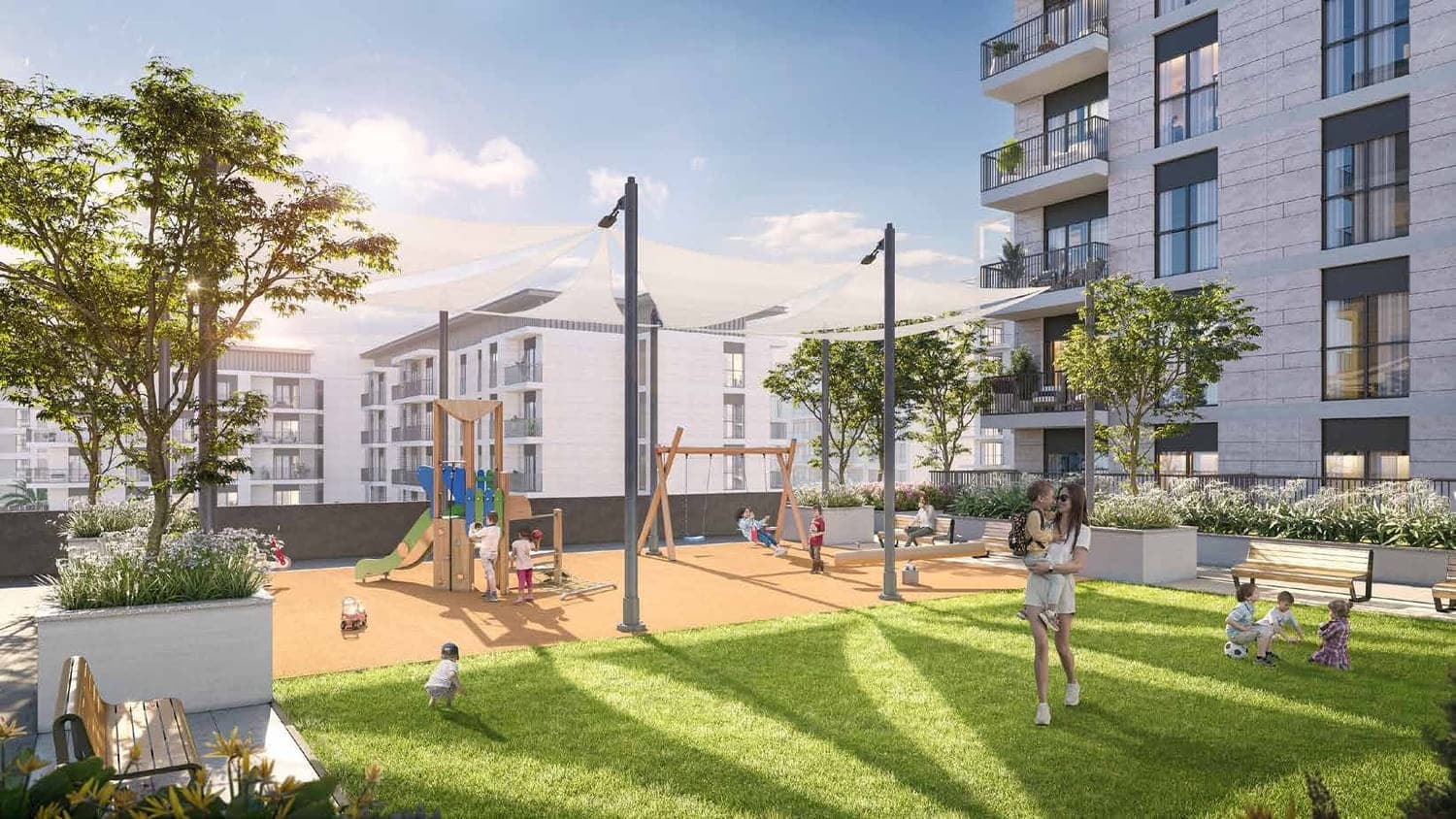 Jawaher Residences Maryam Island amenity Kids Play Area - Maryam Island, Dubai - by Eagle Hills