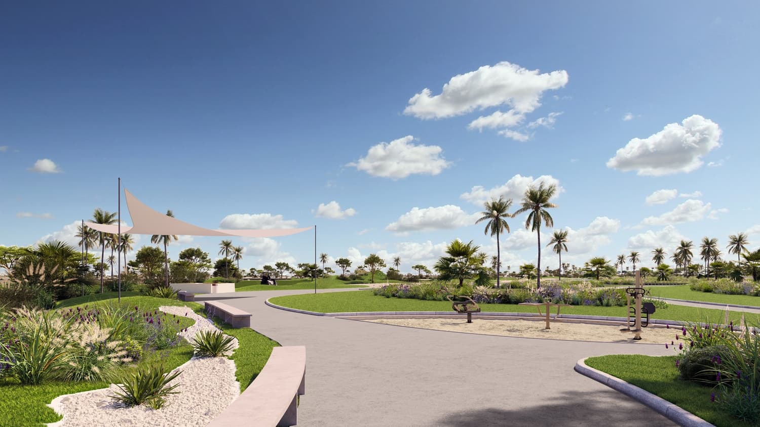 Jebel Sifah - Raya amenity Versatile Multi-Purpose Exercise Zones - Muscat Governorate, Dubai - by Muriya
