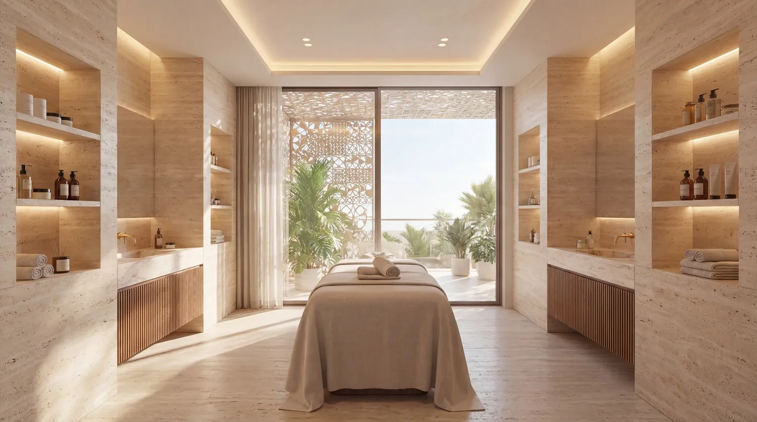 John Richmond District amenity Spa - Discovery Gardens, Dubai - by MIRA Developments