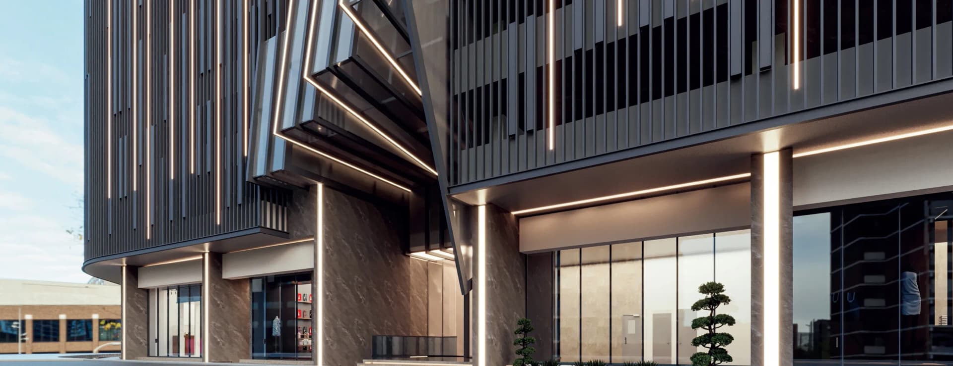 Joud Tower amenity Retail Stores in Al Mamzar-1, Sharjah, by Albatha Real Estate