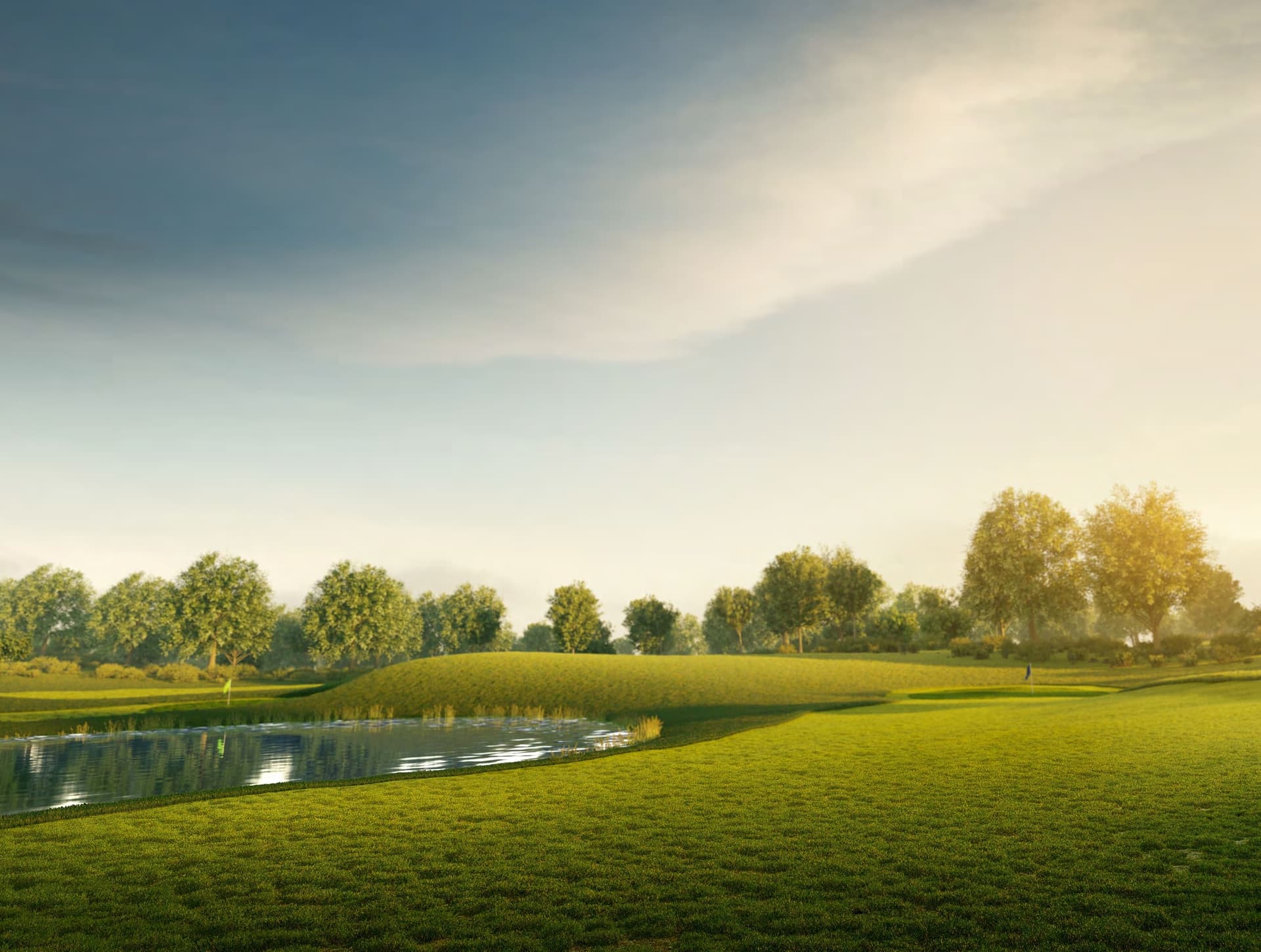 Jouri Hills amenity Parks And Gardens in Jumeirah Golf Estates, Dubai, by Arada
