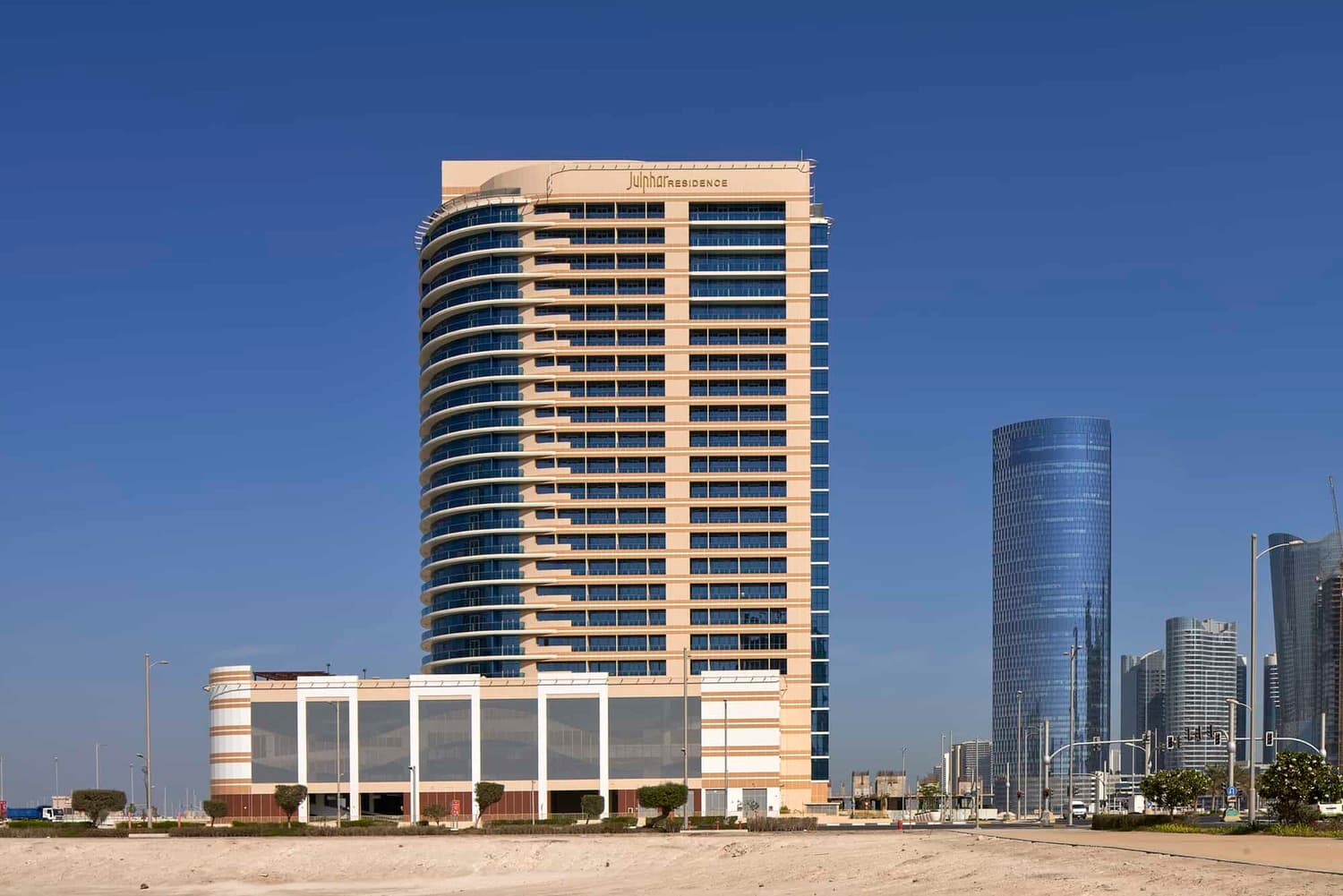 Julphar Residence exterior view - Abu Dhabi, Dubai - by RAK Properties