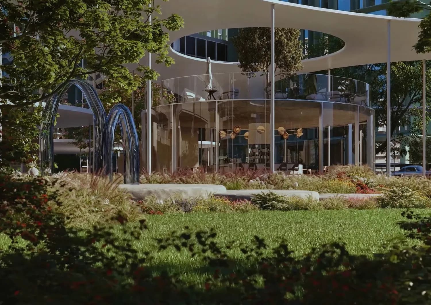 Juman 3 amenity Relaxation Areas in Abu Dhabi, by ICT Real Estate Development