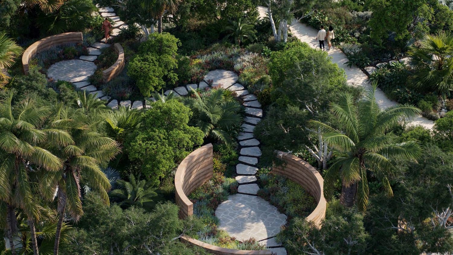 Jumeirah Asora Bay amenity Hillside Gardens - Port De La Mer, Dubai - by Meraas