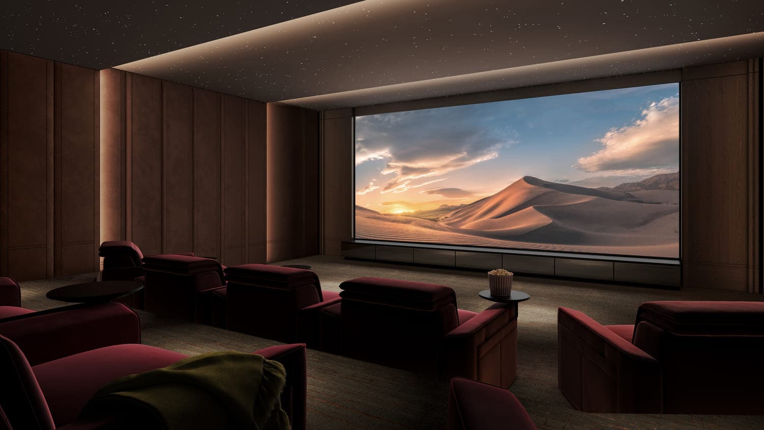 Jumeirah Residences Emirates Towers amenity Indoor & Outdoor Cinema - DIFC (Dubai International Financial Center), Dubai - by Meraas