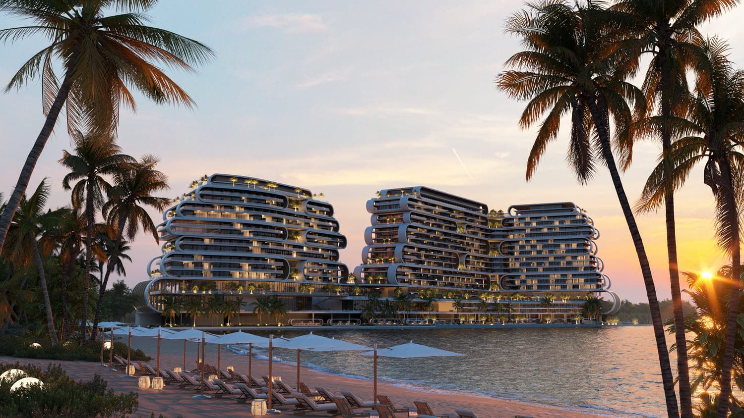 JW Marriott Residences and Resort amenity Private Beach - Al Marjan Island, Dubai - by WOW Resorts
