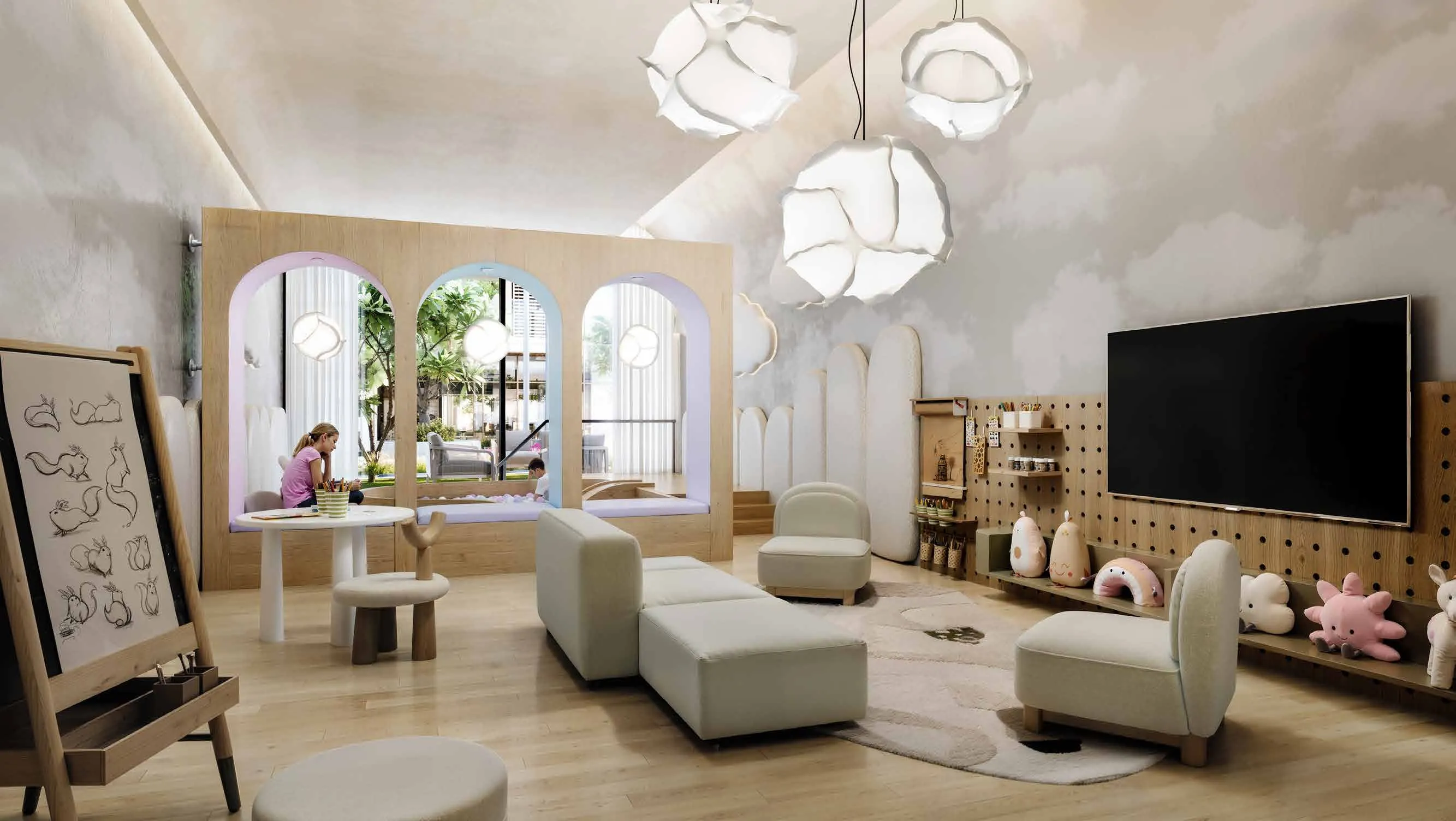 Kaia Residences amenity Kids Creative Club - Dubai Islands, Dubai - by Amwaj Development