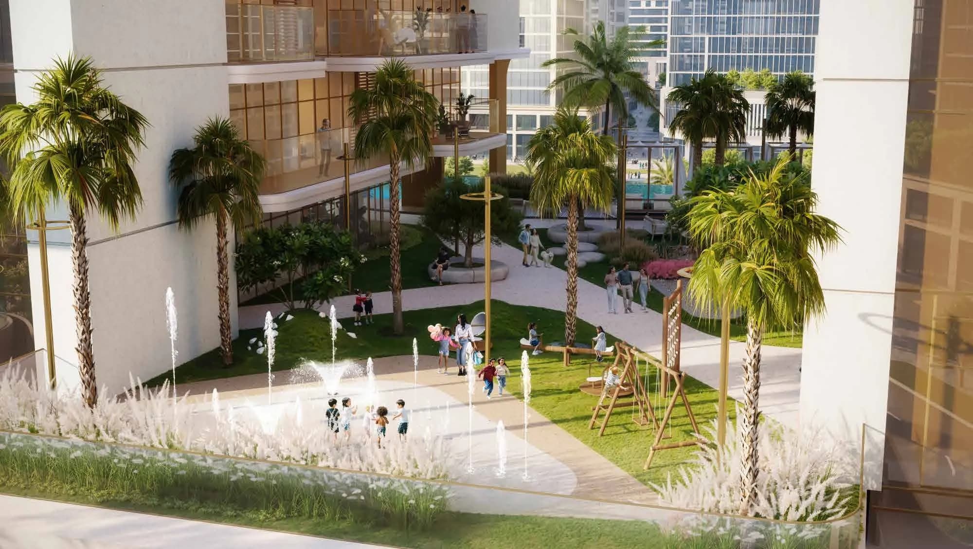 Kaia Residences amenity Kids Splash Zone - Dubai Islands, Dubai - by Amwaj Development
