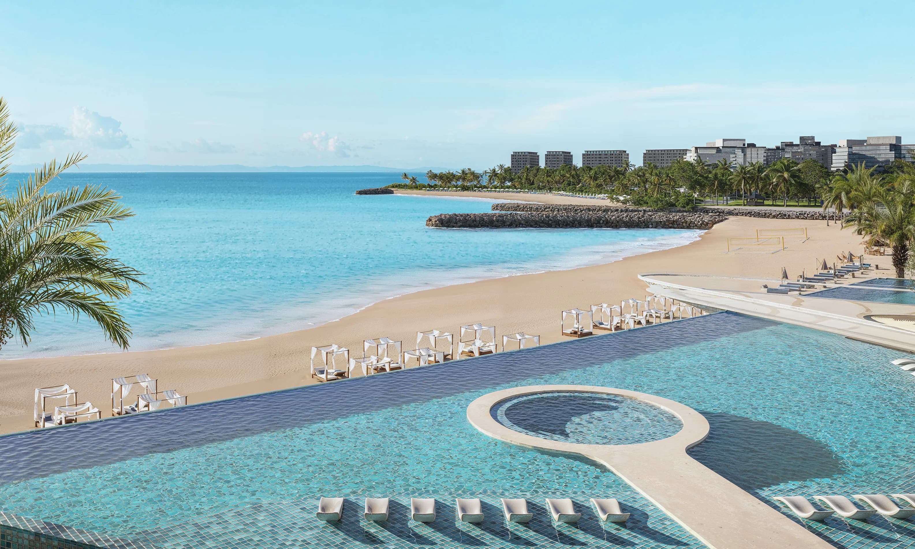 Karl Lagerfeld Beach Residences amenity Private Beach - Al Marjan Island, Dubai - by Aark Developers