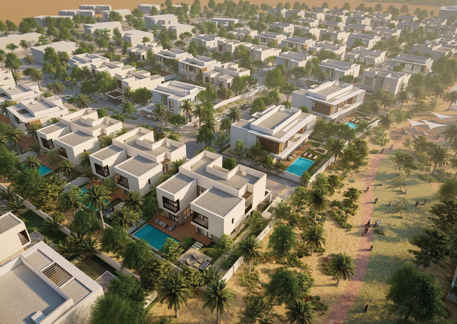 Kayan Villas 2 exterior view - Ghadeer Al Tayr, Dubai - by IMKAN Properties