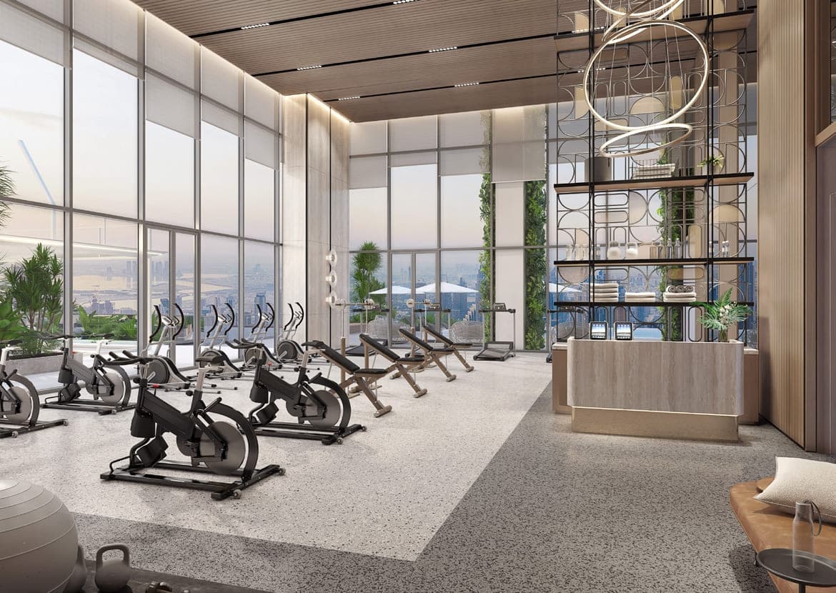 Kempinski Marina Residences amenity Gym - Dubai Marina, Dubai - by ABA Group