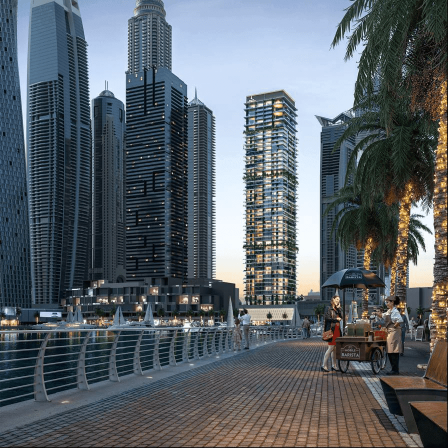 Kempinski Marina Residences exterior view - Dubai Marina, Dubai - by ABA Group