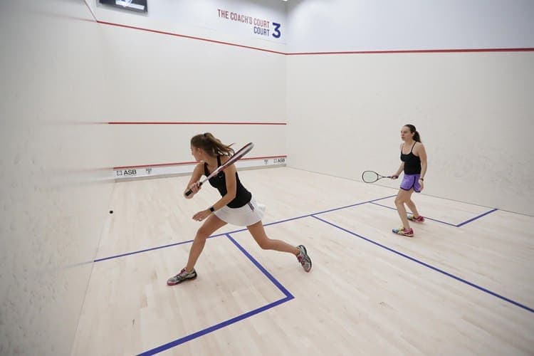 Kempinski Residences amenity Squash Court in Al Jaddaf, Dubai, by Swiss Property