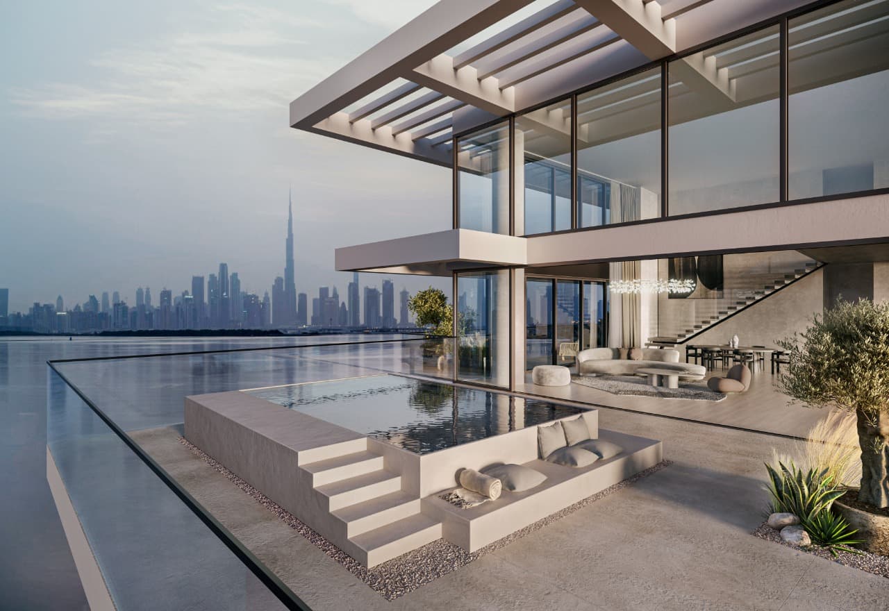 Kempinski Residences amenity Recreation, Wellness, Lap, Infinity Pool in Al Jaddaf, Dubai, by Swiss Property
