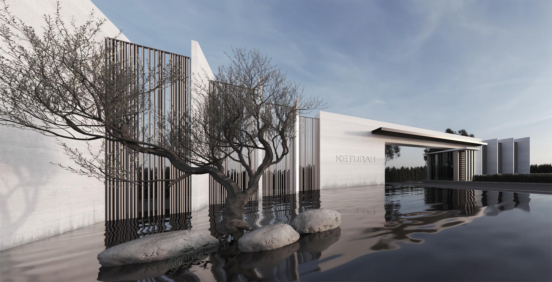 Keturah Reserve amenity Entrance And Exit - Al Quoz 2, Dubai - by MAG