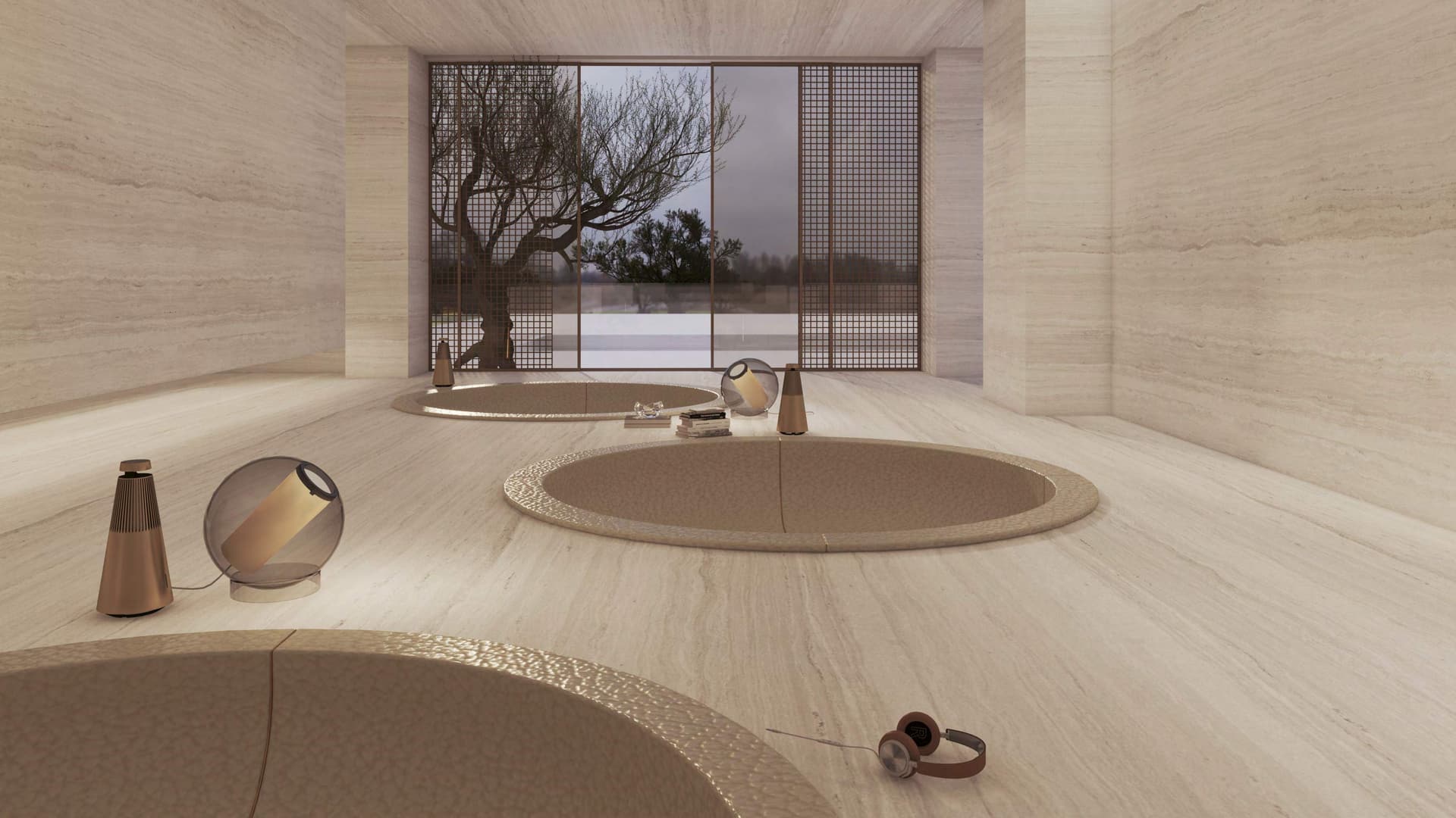 Keturah Reserve amenity Individual Chill Pods For Sound Therapy in Al Quoz 2, Dubai, by MAG