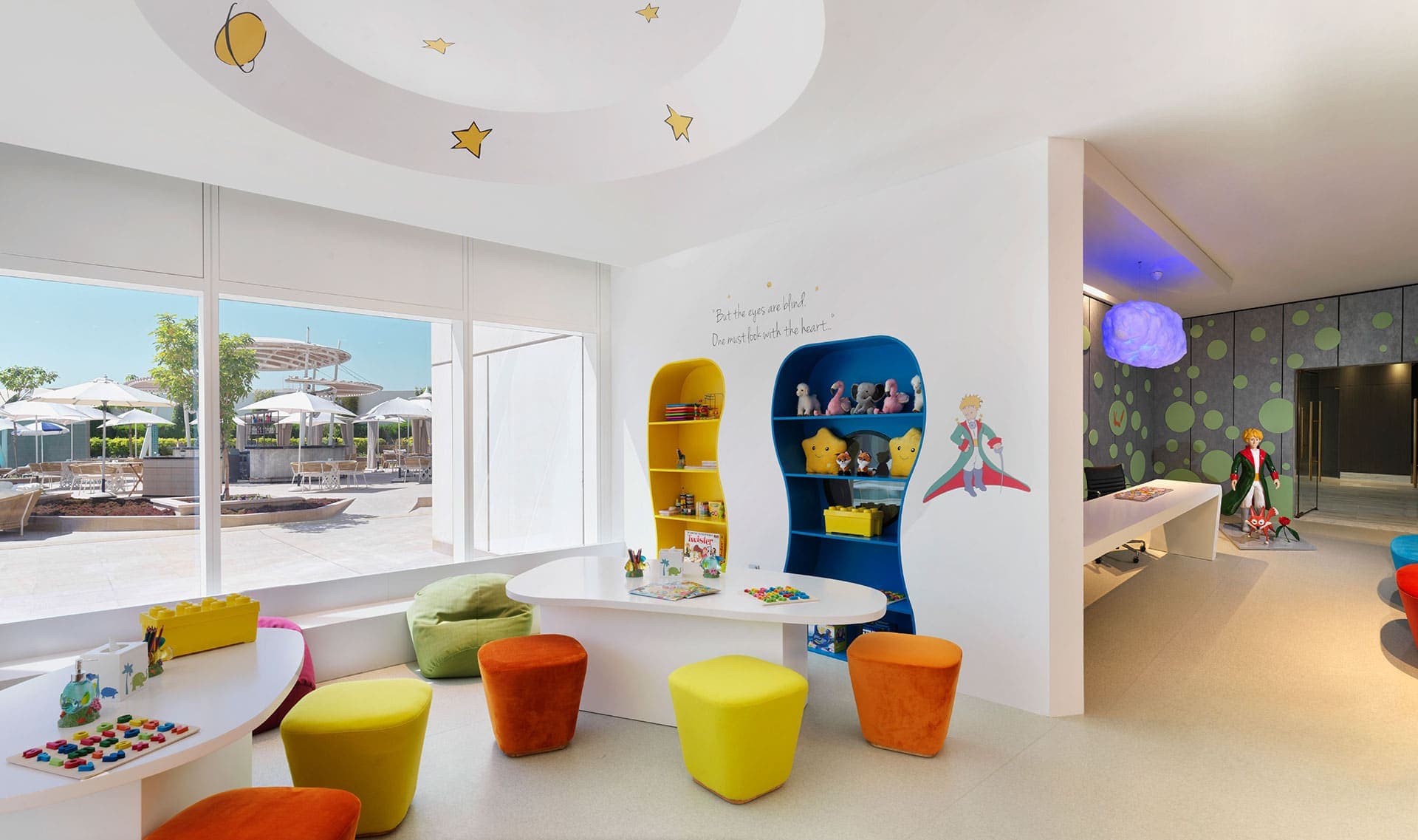 Keturah Ritz Carlton amenity Kids Club in Al Jaddaf, Dubai, by MAG