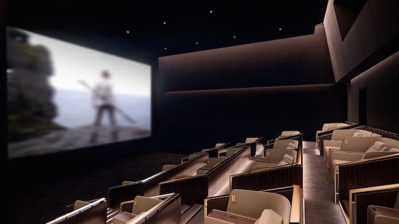 Keturah Ritz Carlton amenity Party Hall Cinema in Al Jaddaf, Dubai, by MAG