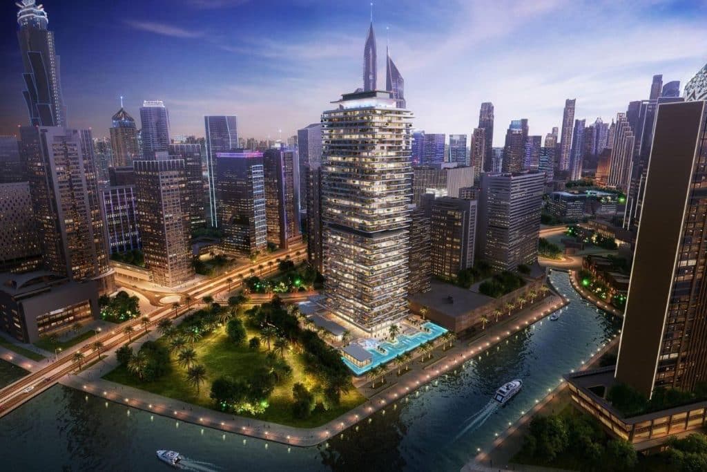 Keturah tower exterior view - Business Bay, Dubai - by MAG