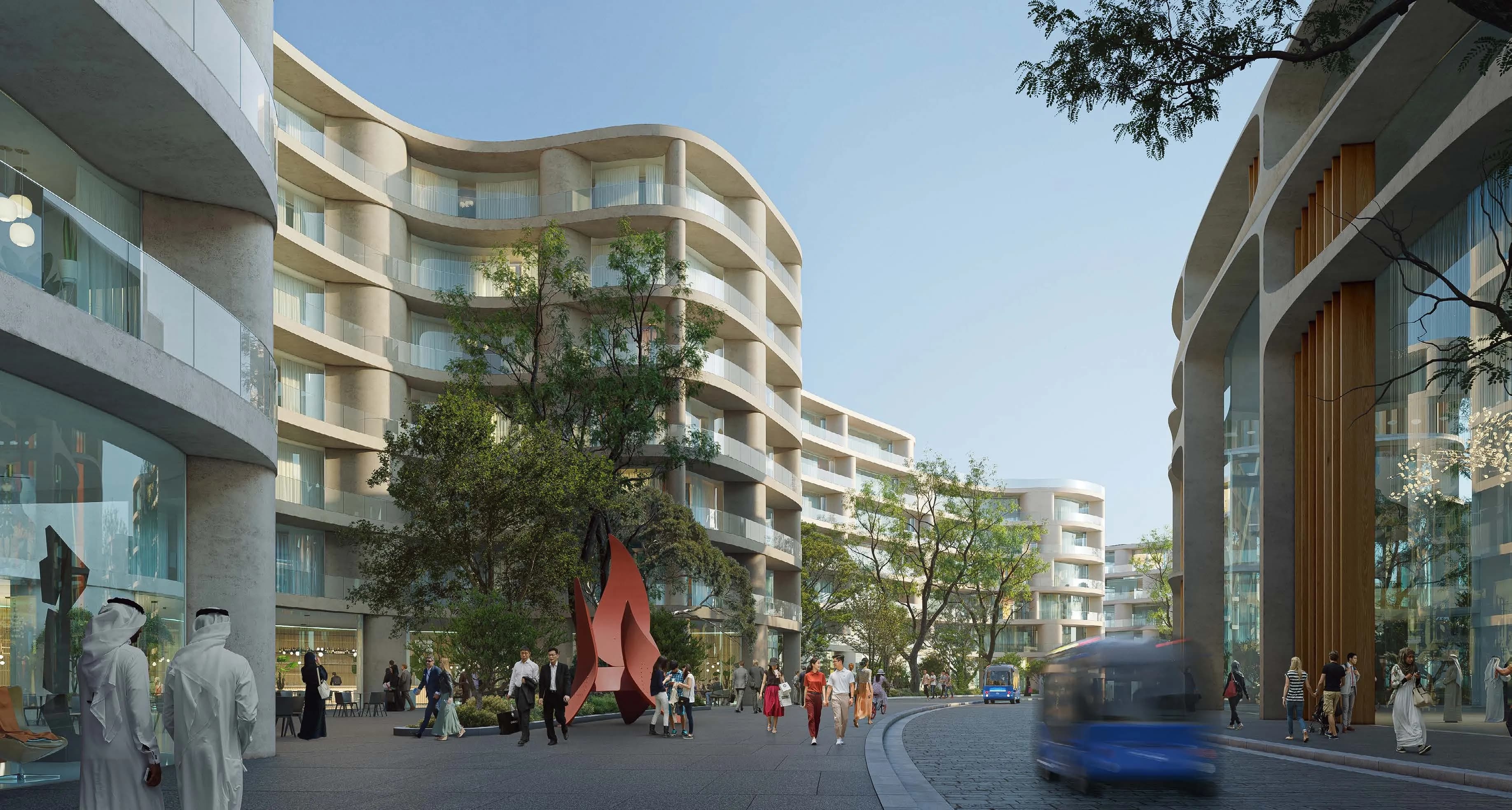 Khalid Bin Sultan City amenity Lifestyle Avenue - Al Rowdat Suburb, Dubai - by BEEAH Group