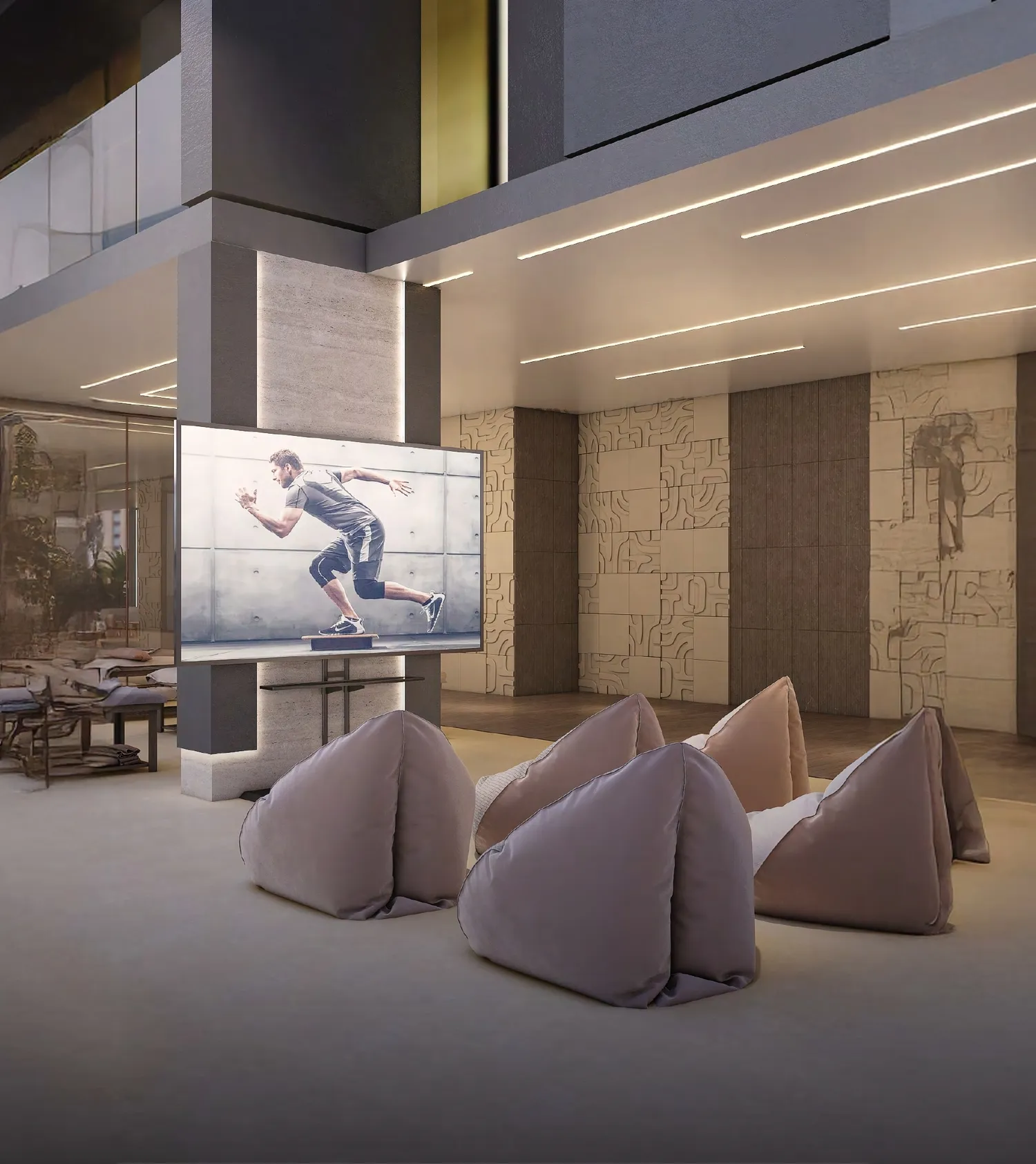 Kingdom Gate amenity Cinema - Jabal Ali, Dubai - by Kingdom By MAG