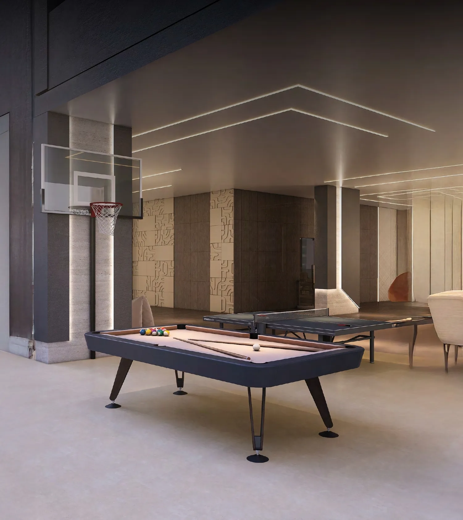 Kingdom Gate amenity Clubhouse - Jabal Ali, Dubai - by Kingdom By MAG