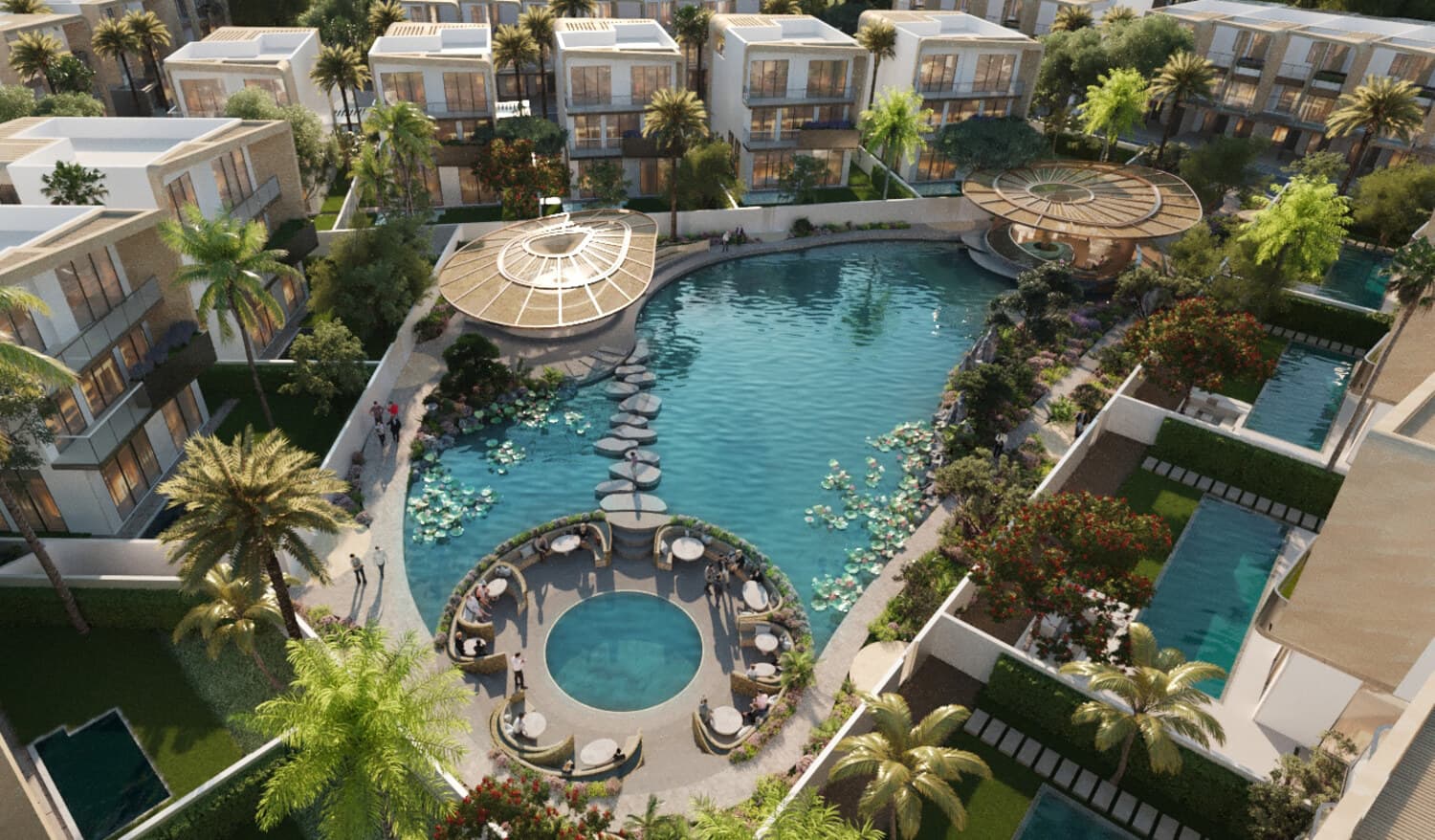 Knightsbridge amenity Central Garden - MBR District 11 (Meydan South), Dubai - by Leos