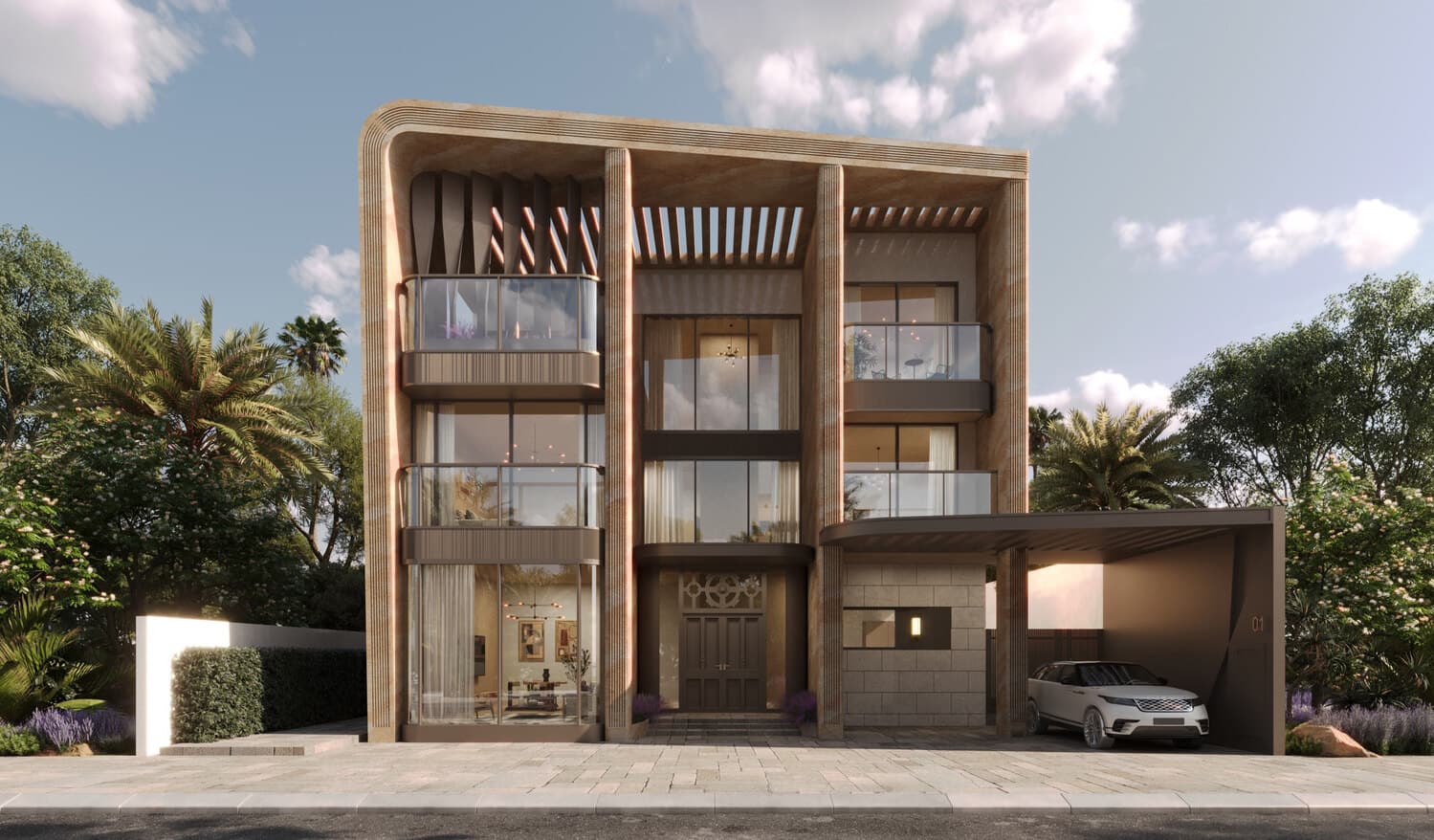 Knightsbridge exterior view - MBR District 11 (Meydan South), Dubai - by Leos