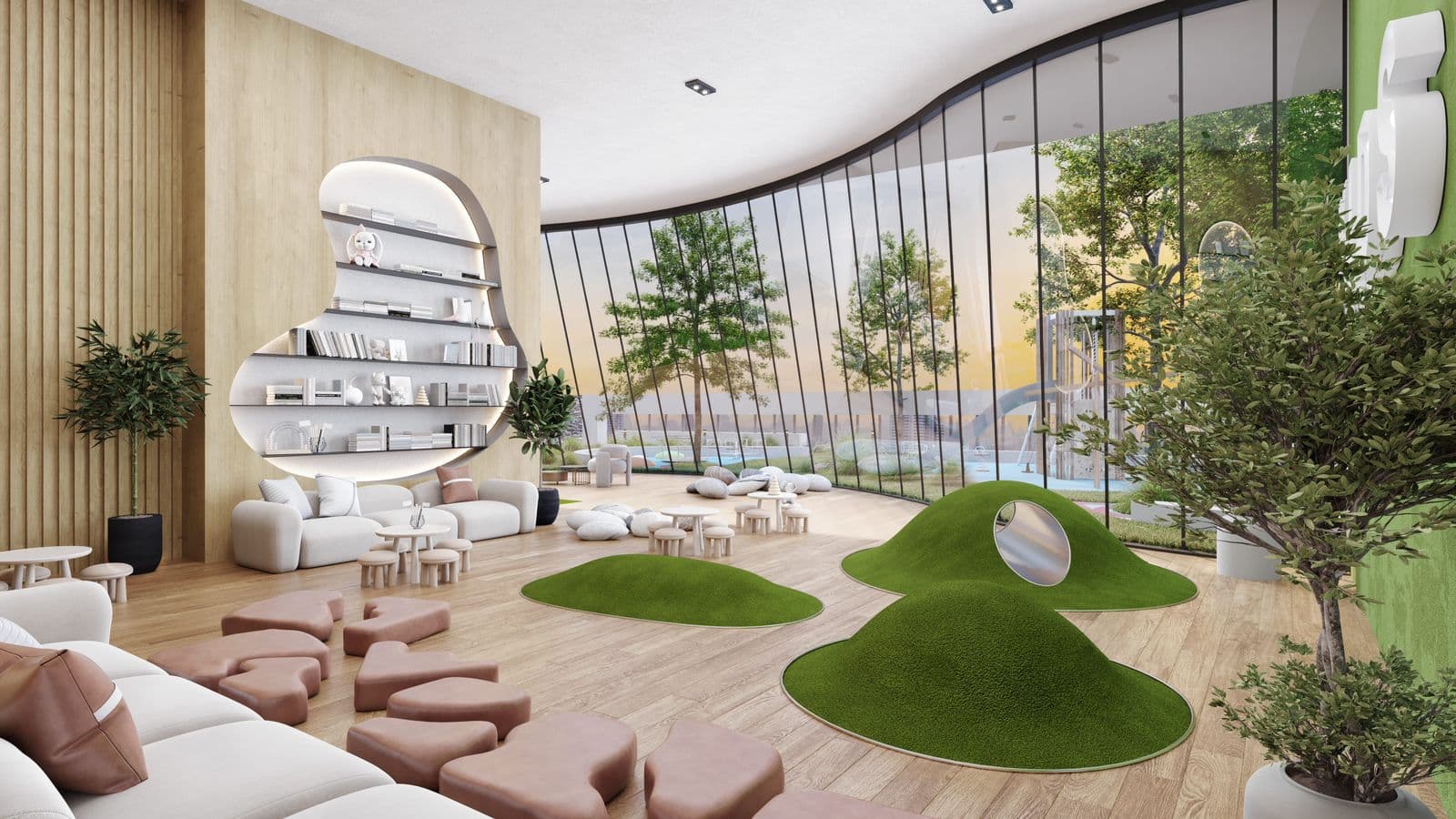 Kyoto by ORO24 amenity Indoor Kids Play Area - Arjan, Dubai - by ORO 24