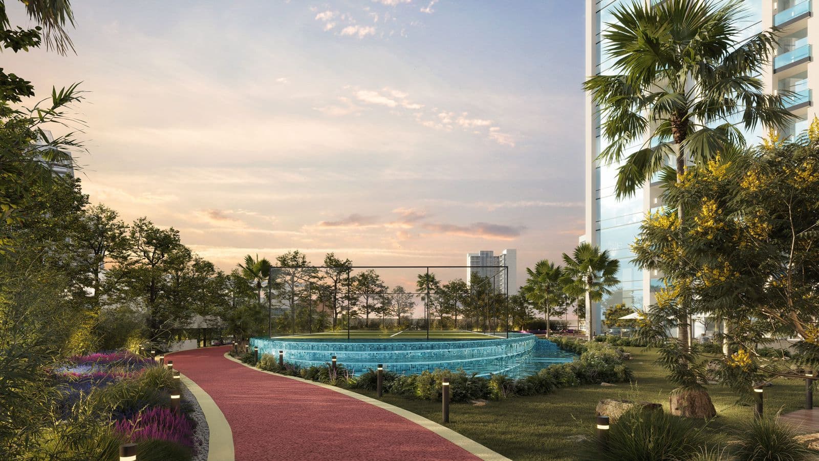 Kyoto by ORO24 amenity Padel On Water - Arjan, Dubai - by ORO 24