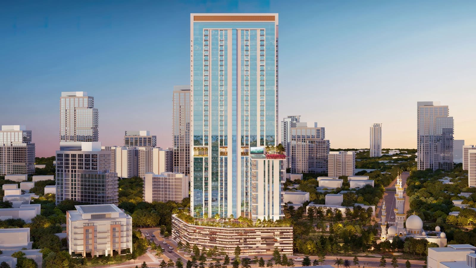 Kyoto by ORO24 exterior view - Arjan, Dubai - by ORO 24