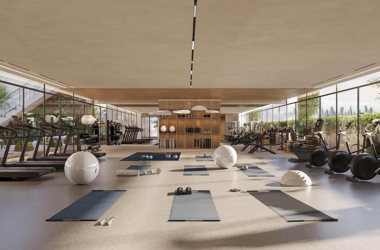 La Cle by MAAIA amenity Gym - Jebel Ali Village, Dubai - by MAAIA Developers