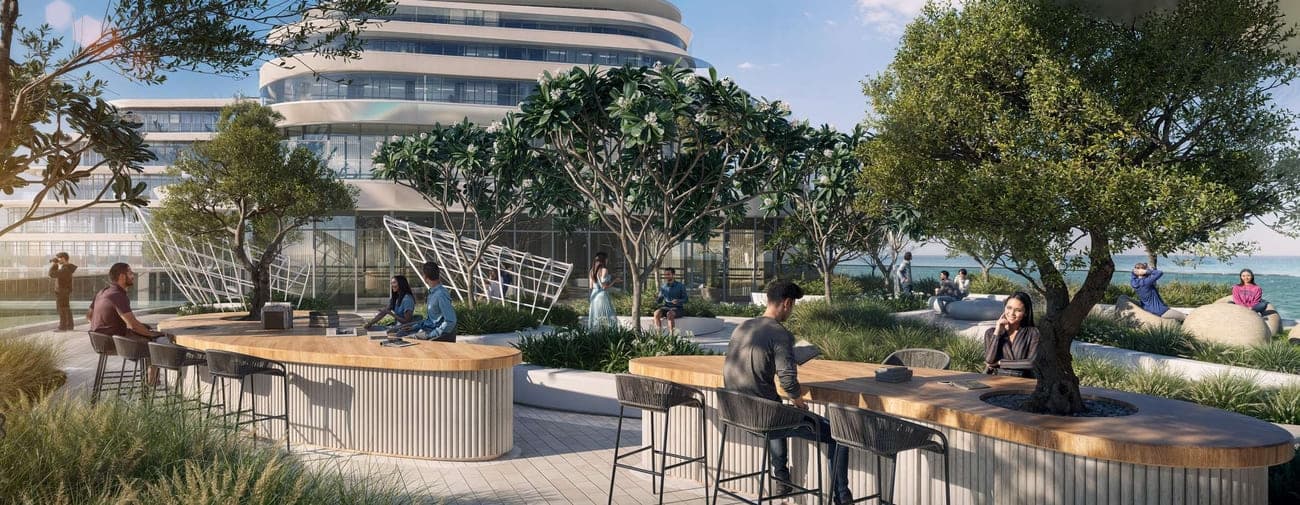 La Mazzoni amenity Co-Working Space - Al Marjan Island, Dubai - by The Luxe
