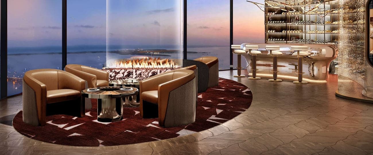 La Mazzoni amenity Connoisseur'S Corner - Al Marjan Island, Dubai - by The Luxe