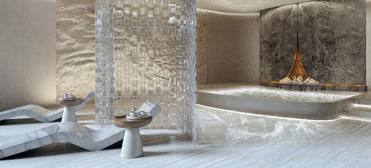 La Mazzoni amenity Tranquility Temple - Al Marjan Island, Dubai - by The Luxe