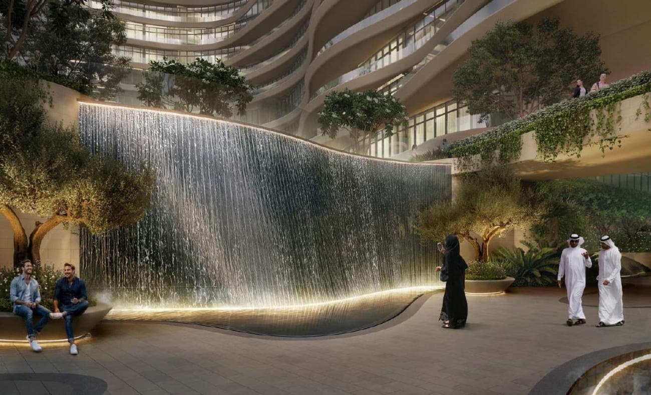 La Mazzoni amenity Whispering Walk - Al Marjan Island, Dubai - by The Luxe