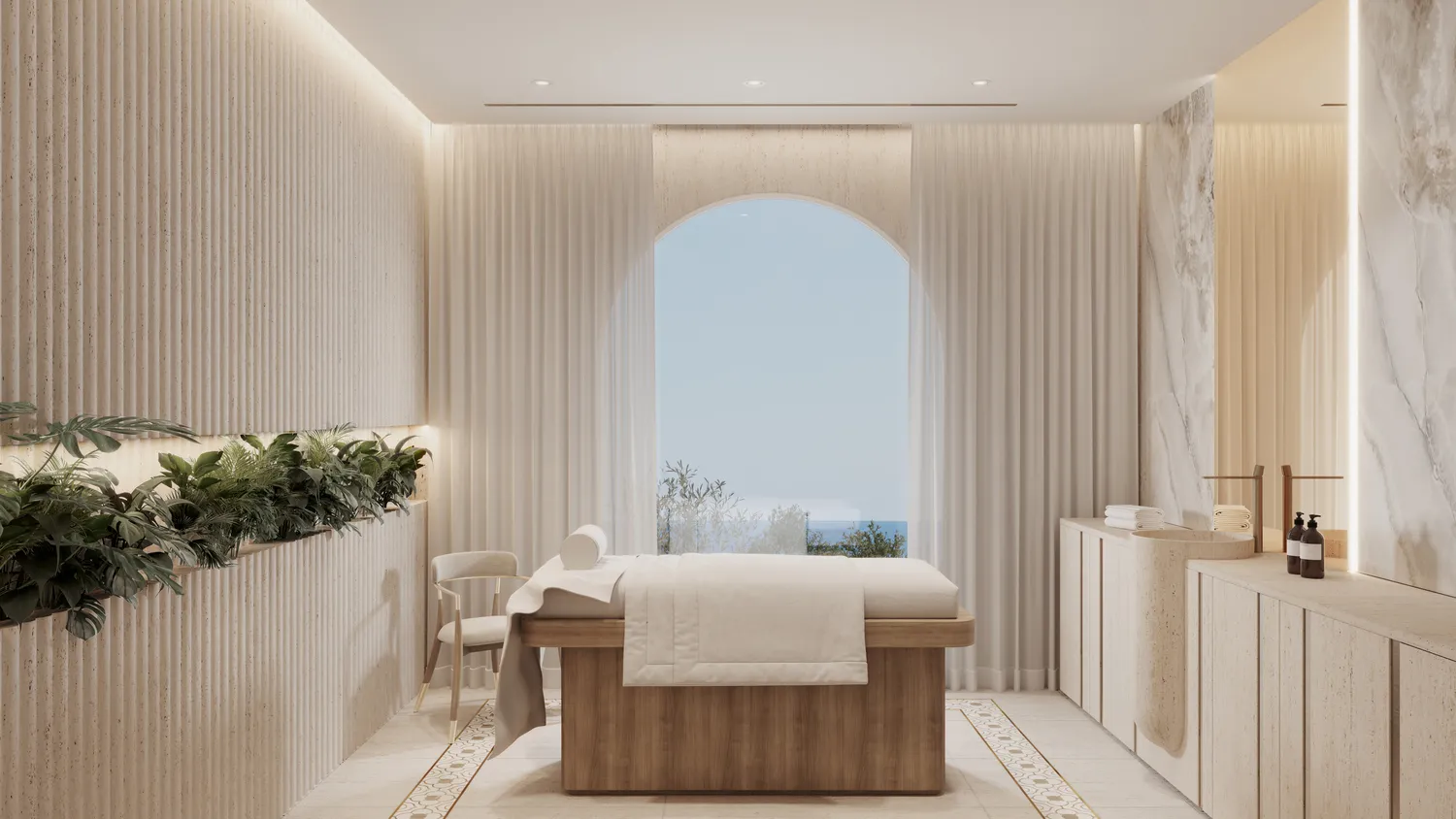 La Perla amenity Spa - Al Marjan Island, Dubai - by BNW Developments