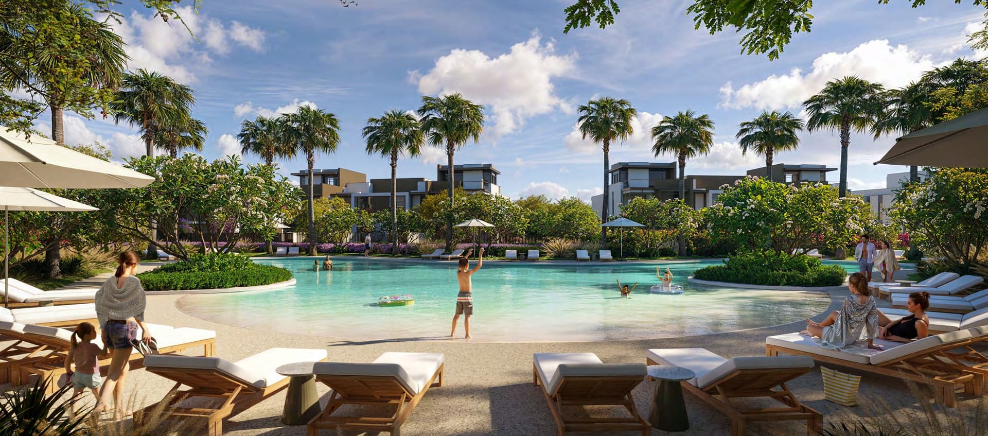 La Tilia amenity Beach Lagoon in Arabian Ranches 3, Dubai, by Dubai Properties