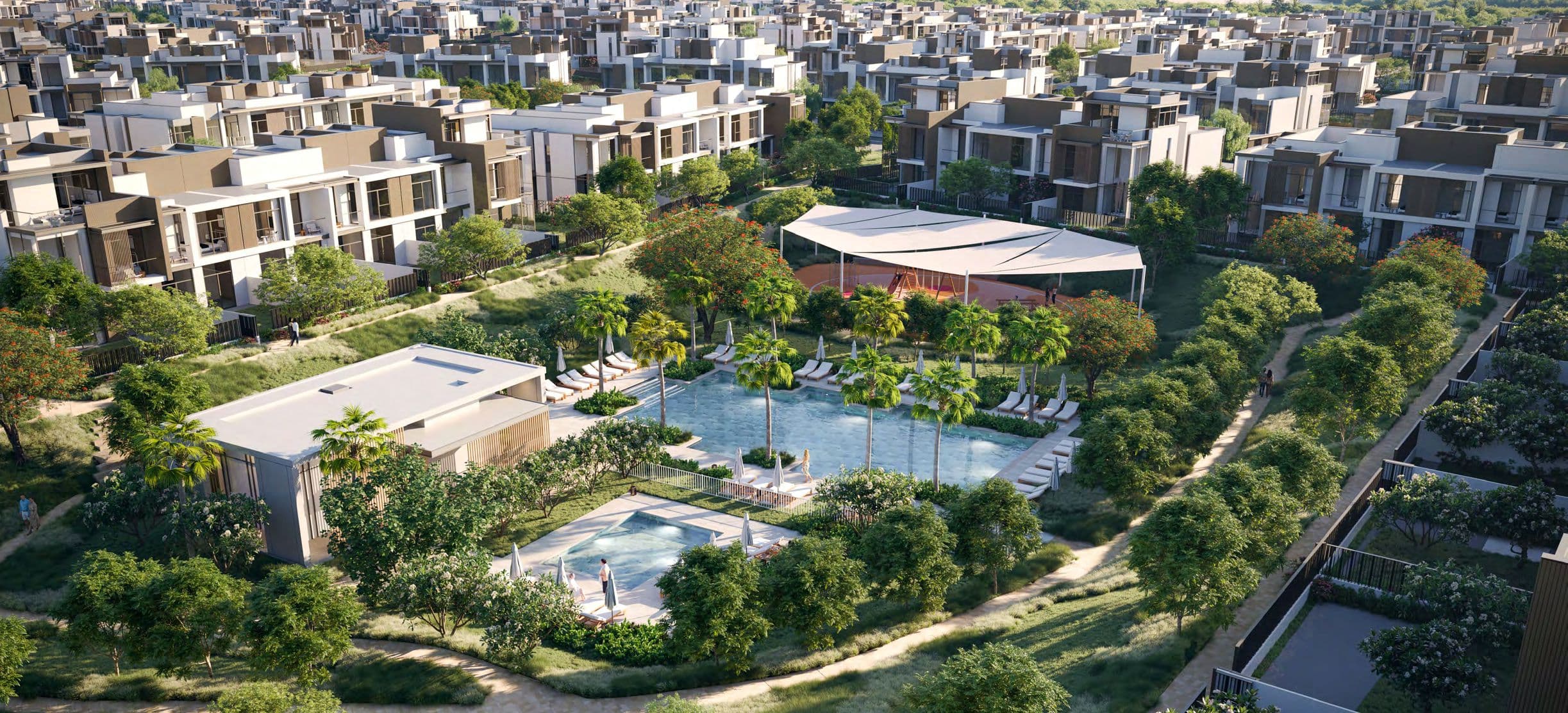La Tilia amenity Community Pool - Arabian Ranches 3, Dubai - by Dubai Properties