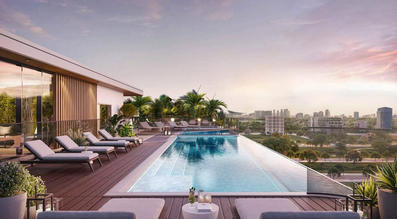 La Vue by MAAIA amenity Swimming Pool - Meydan (Nad Al Sheba 1), Dubai - by MAAIA Developers
