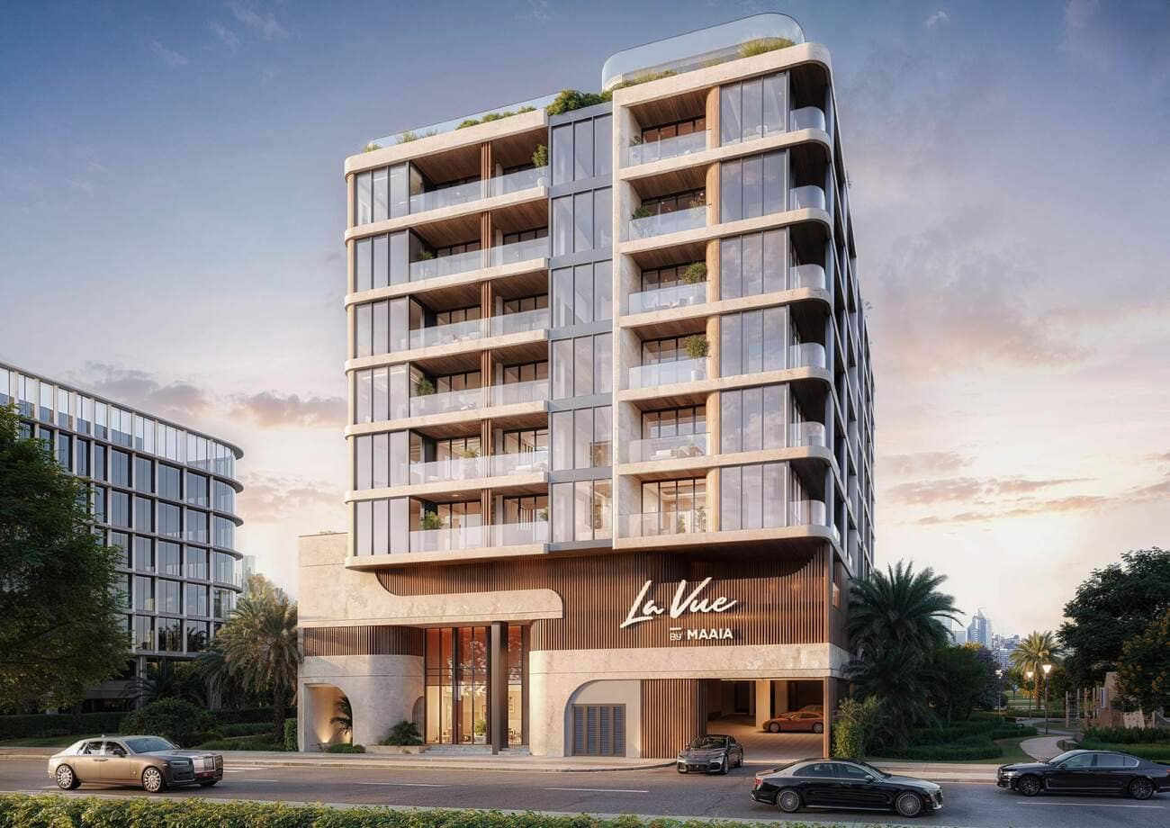La Vue by MAAIA exterior view - Meydan (Nad Al Sheba 1), Dubai - by MAAIA Developers