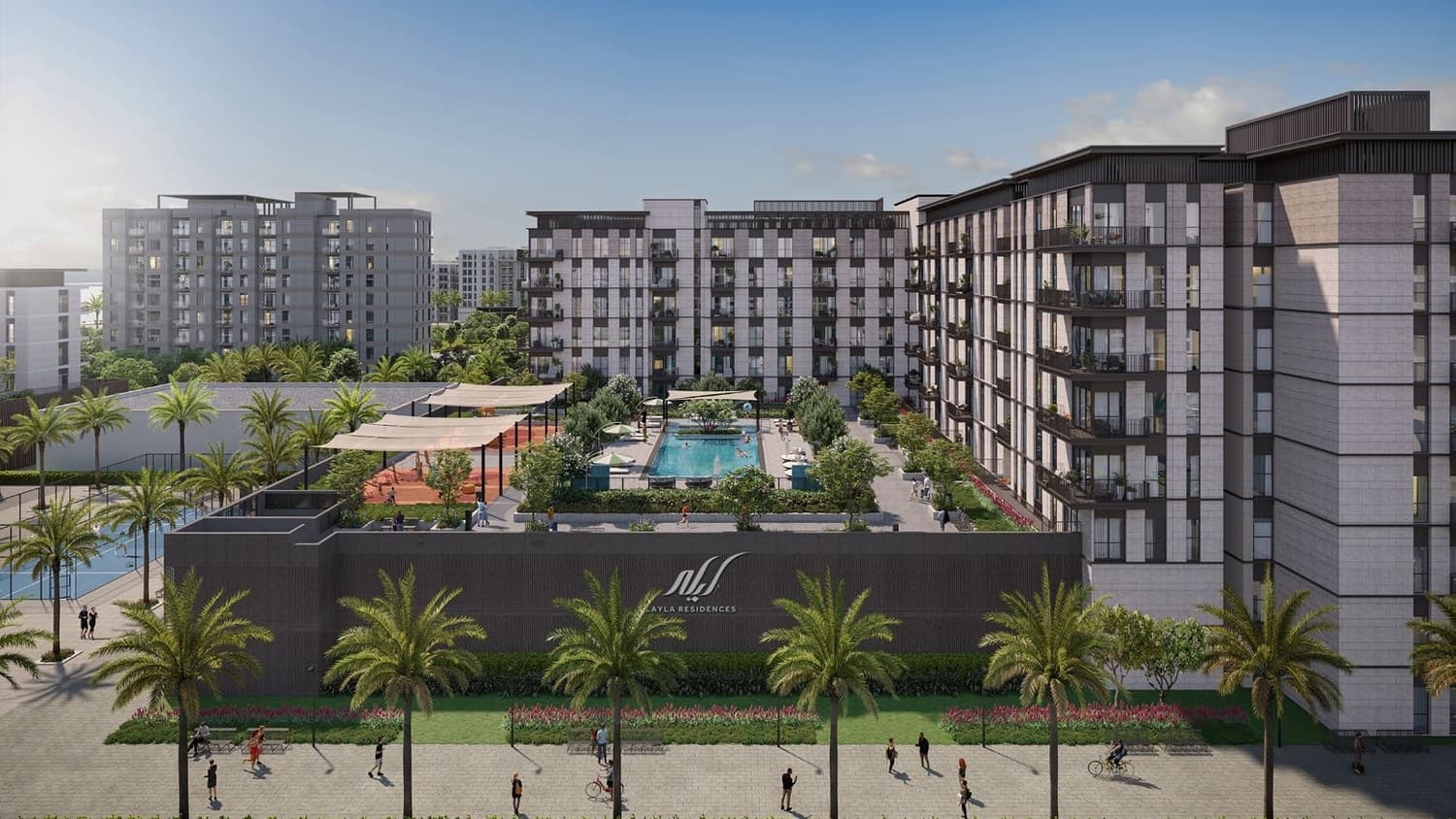 Layla Residences exterior view - Maryam Island, Dubai - by Eagle Hills