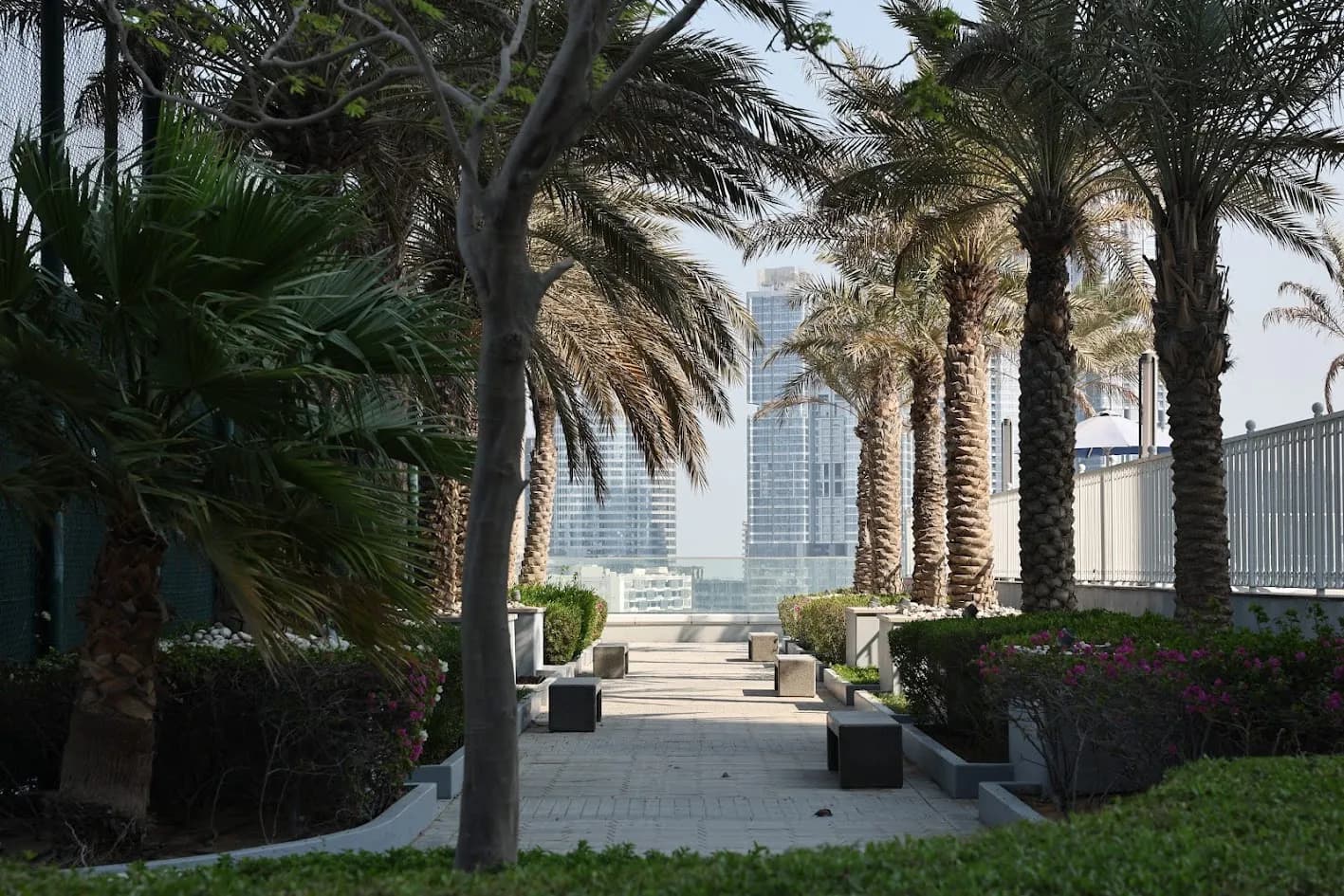 Leaf Tower amenity Garden Area - Abu Dhabi, Dubai - by MAAM Group