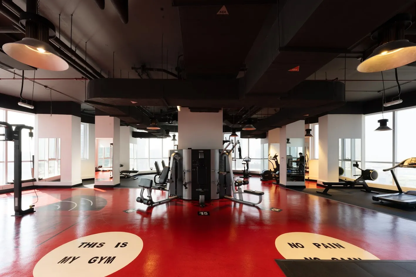 Leaf Tower amenity Gym - Abu Dhabi, Dubai - by MAAM Group