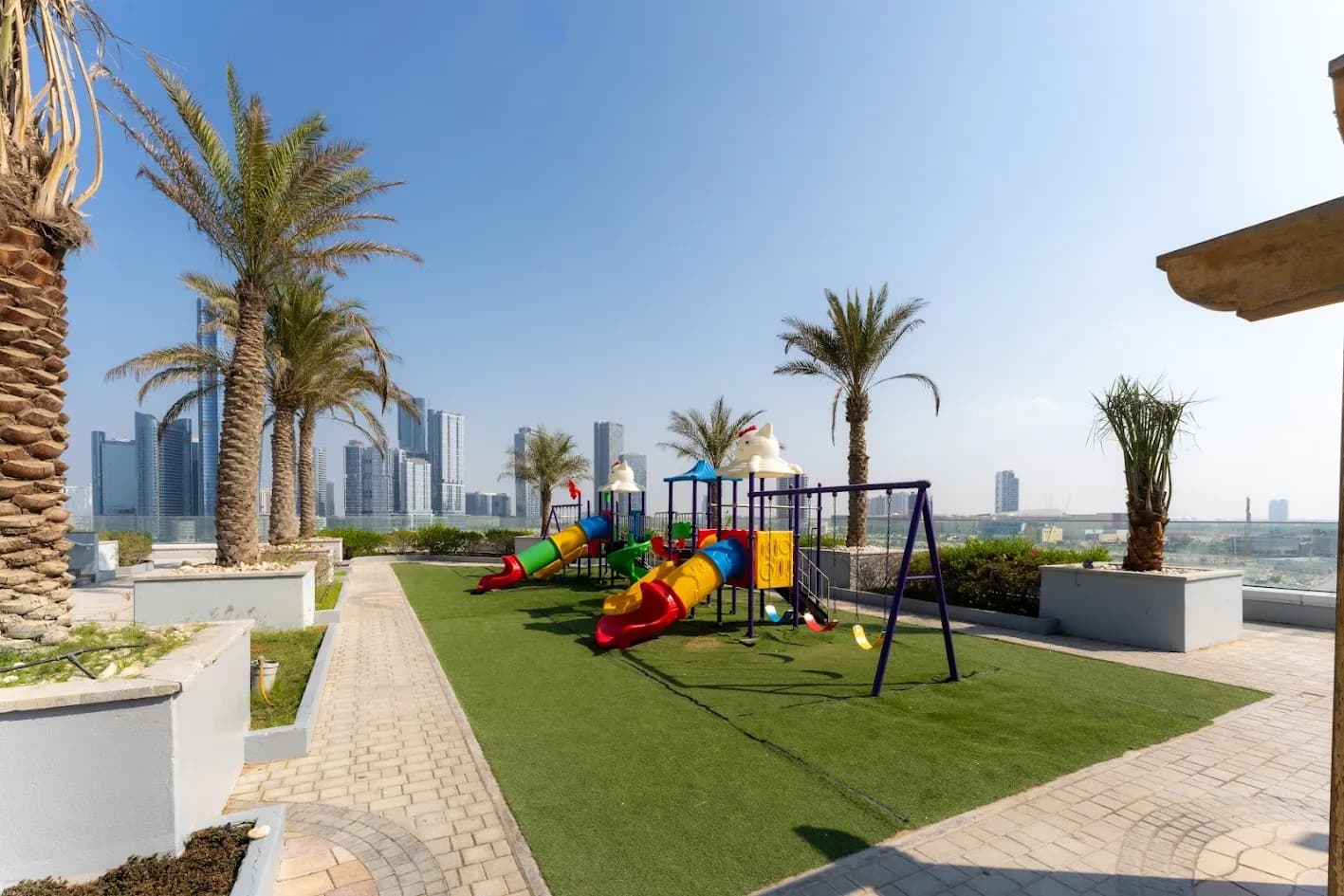 Leaf Tower amenity Play Ground - Abu Dhabi, Dubai - by MAAM Group