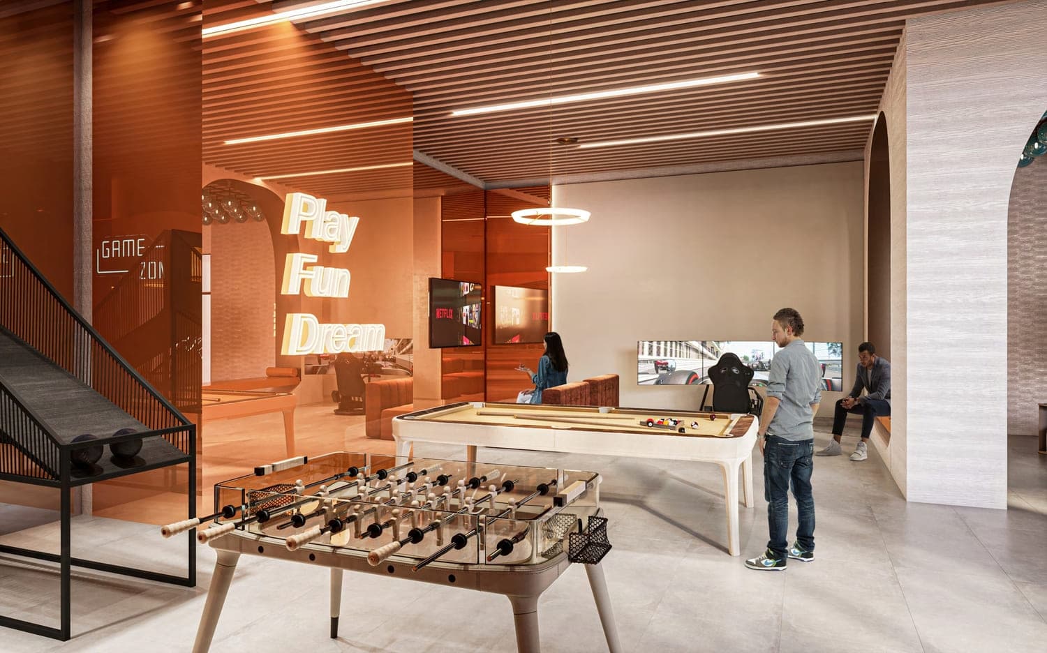 Legado by Prescott amenity Billiards Table - JVC (Jumeirah Village Circle), Dubai - by Prescott