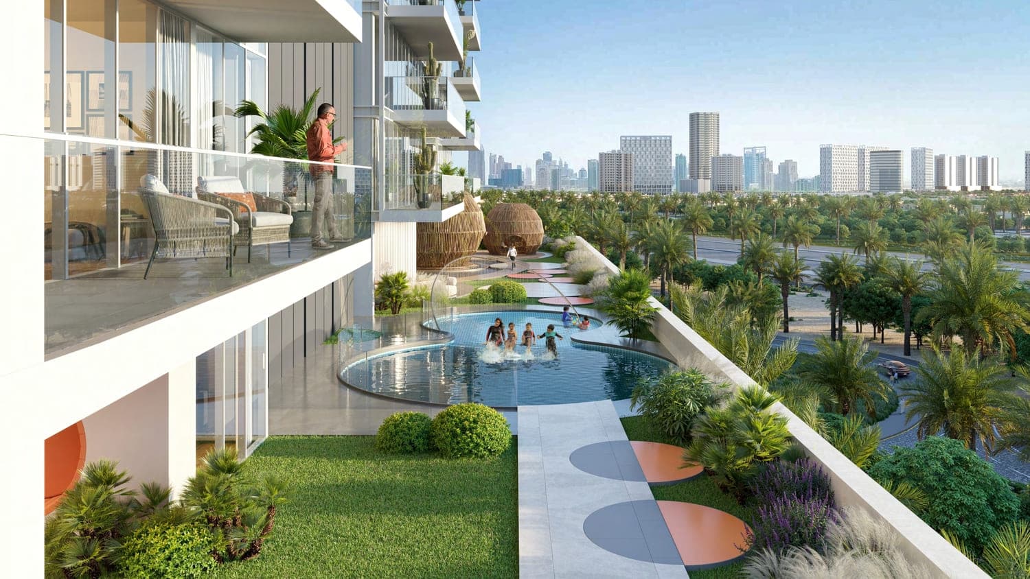 Legado by Prescott amenity Splash Of Joy With A View Like No Other - JVC (Jumeirah Village Circle), Dubai - by Prescott
