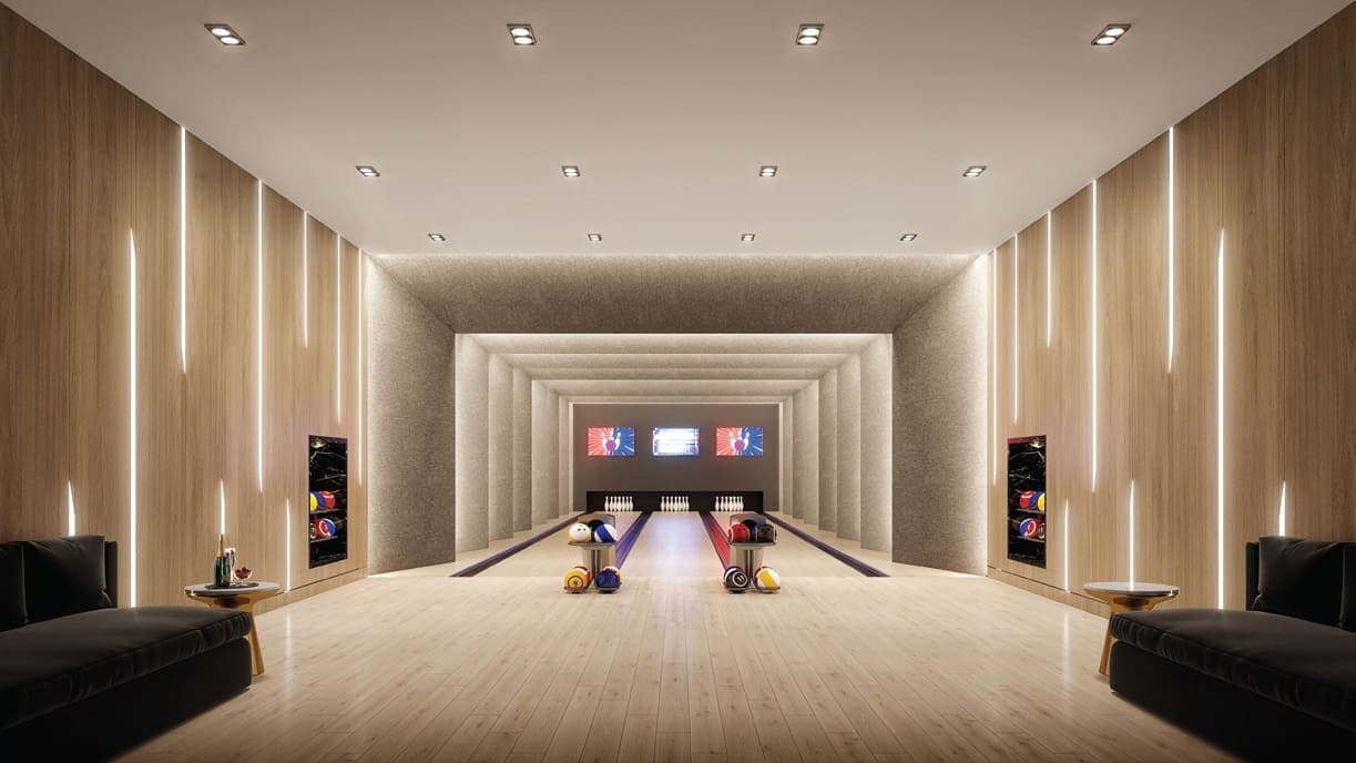 Levanto by ORO24 amenity Bowling Alley in JVC (Jumeirah Village Circle), Dubai, by ORO 24