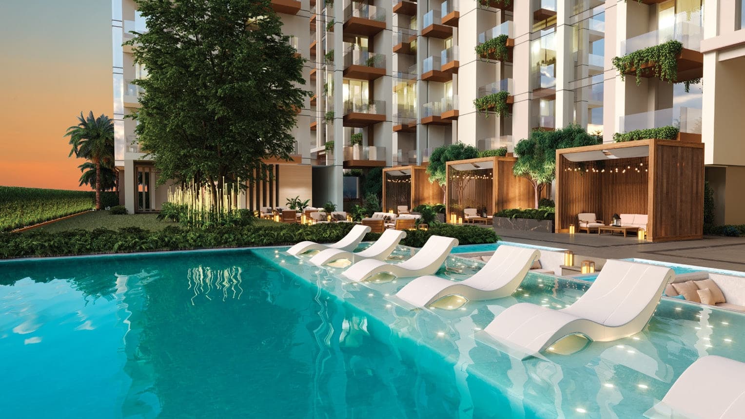 Levanto by ORO24 amenity Cabana in JVC (Jumeirah Village Circle), Dubai, by ORO 24