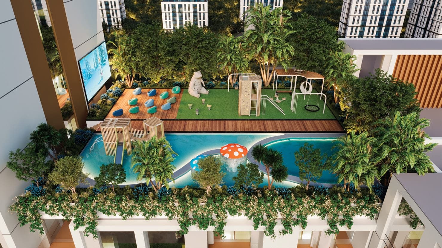 Levanto by ORO24 amenity Kids Pool in JVC (Jumeirah Village Circle), Dubai, by ORO 24
